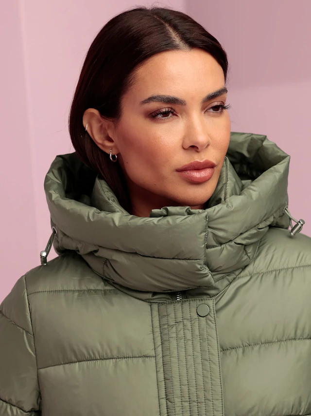 heine Steppjacke mit Kapuze