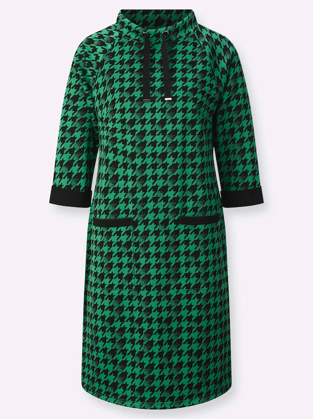Inspirationen Jerseykleid »Jersey-Kleid« aufgesetzte Taschen