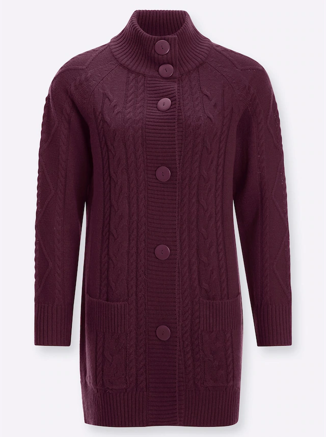 Classic Basics Strickjacke