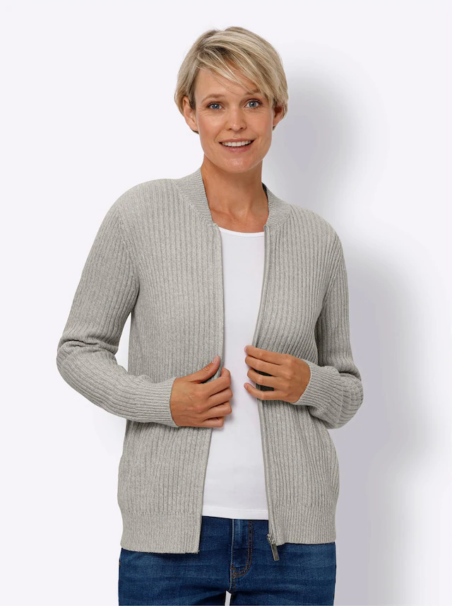 Classic Basics Strickjacke