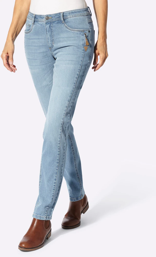 Casual Looks 5-Pocket-Jeans 1