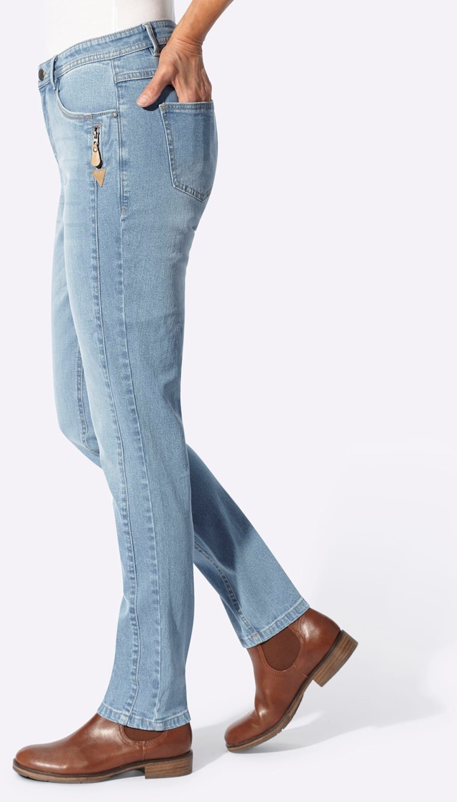 Casual Looks 5-Pocket-Jeans 1