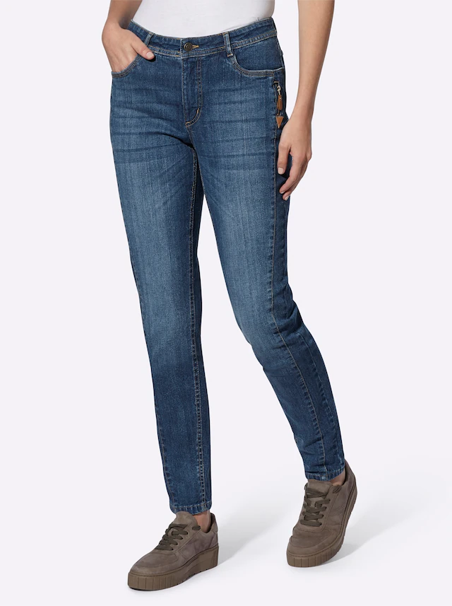 Casual Looks 5-Pocket-Jeans 1