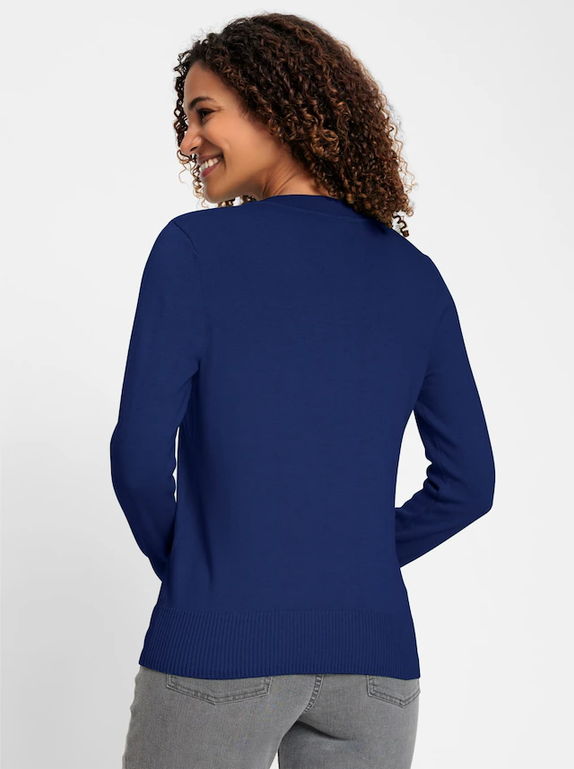 Casual Looks V-Ausschnitt-Pullover »V-Ausschnitt-Pullover«