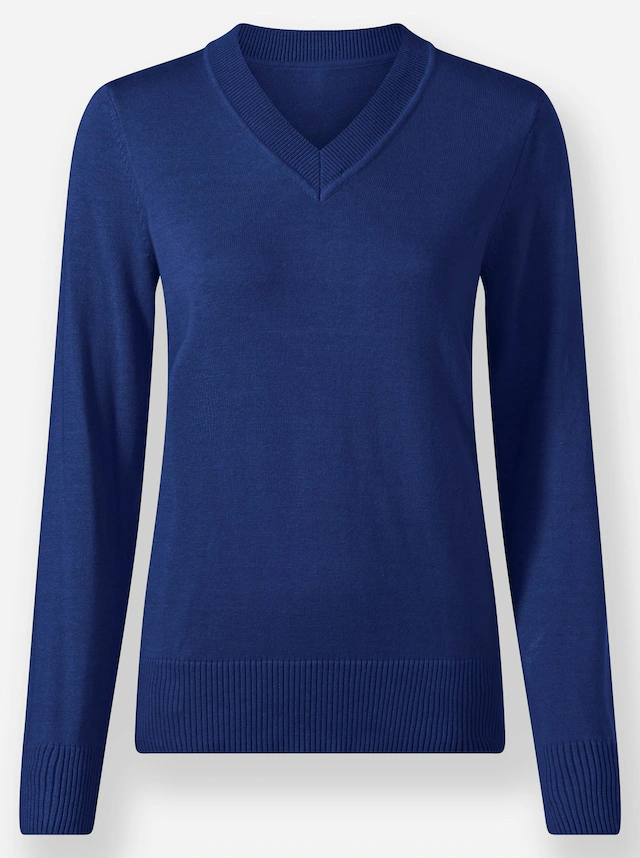 Casual Looks V-Ausschnitt-Pullover »V-Ausschnitt-Pullover«