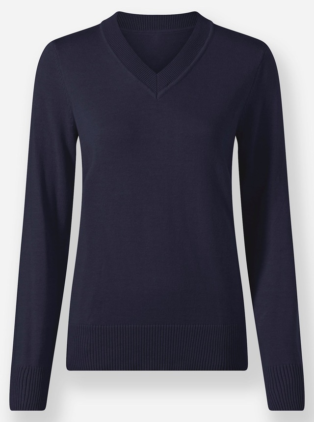 Casual Looks V-Ausschnitt-Pullover »V-Ausschnitt-Pullover«