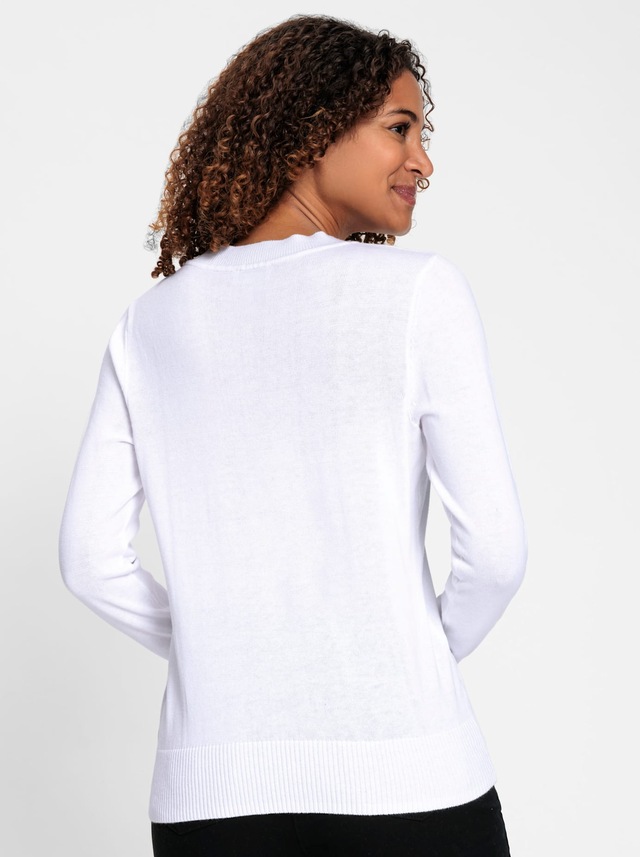 Casual Looks V-Ausschnitt-Pullover »V-Ausschnitt-Pullover«