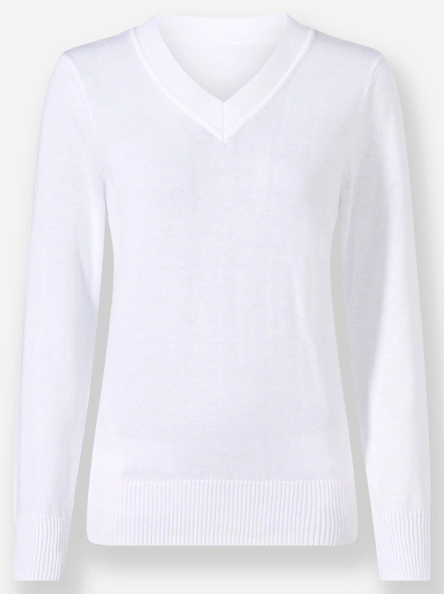 Casual Looks V-Ausschnitt-Pullover »V-Ausschnitt-Pullover«