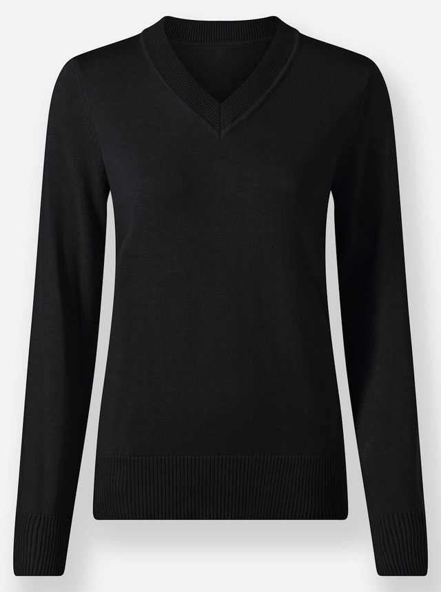 Casual Looks V-Ausschnitt-Pullover »V-Ausschnitt-Pullover«