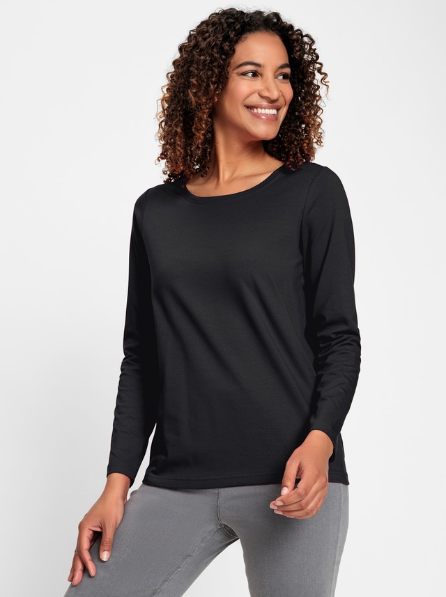 Rundhalsshirt »Rundhals-Shirt« 1 Stk.