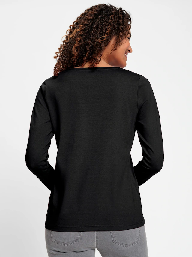 Rundhalsshirt »Rundhals-Shirt« 1 Stk.