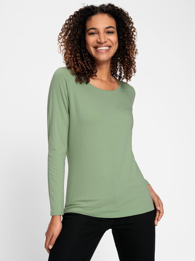 Rundhalsshirt »Rundhals-Shirt« 1 Stk.