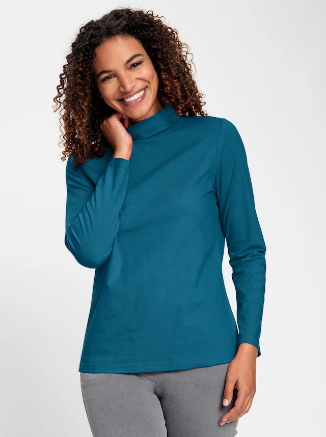 Casual Looks Rollkragenshirt »Rollkragen-Shirt« 1 Stk.