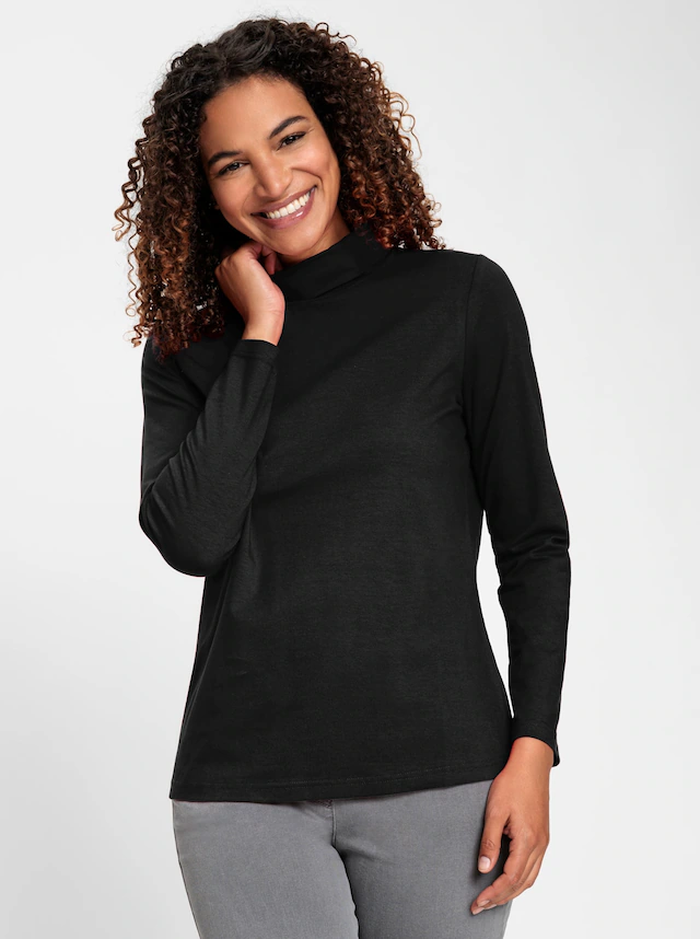 Casual Looks Rollkragenshirt »Rollkragen-Shirt« 1 Stk.
