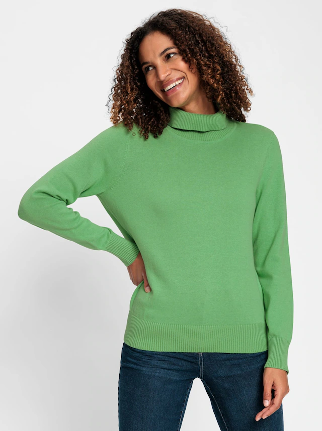 Casual Looks Rollkragenpullover »Pullover«