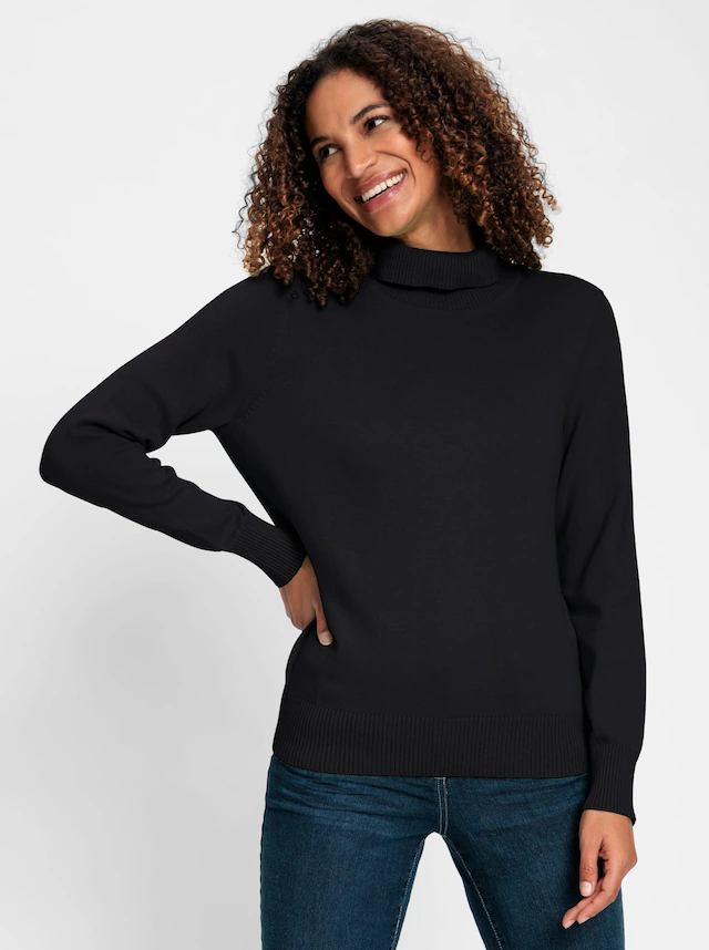 Casual Looks Rollkragenpullover »Pullover«