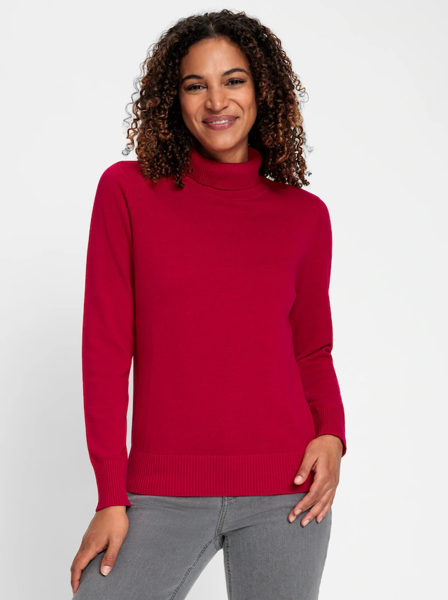 Casual Looks Rollkragenpullover »Pullover«