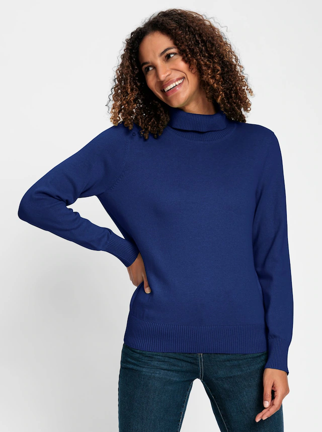 Casual Looks Rollkragenpullover »Pullover«