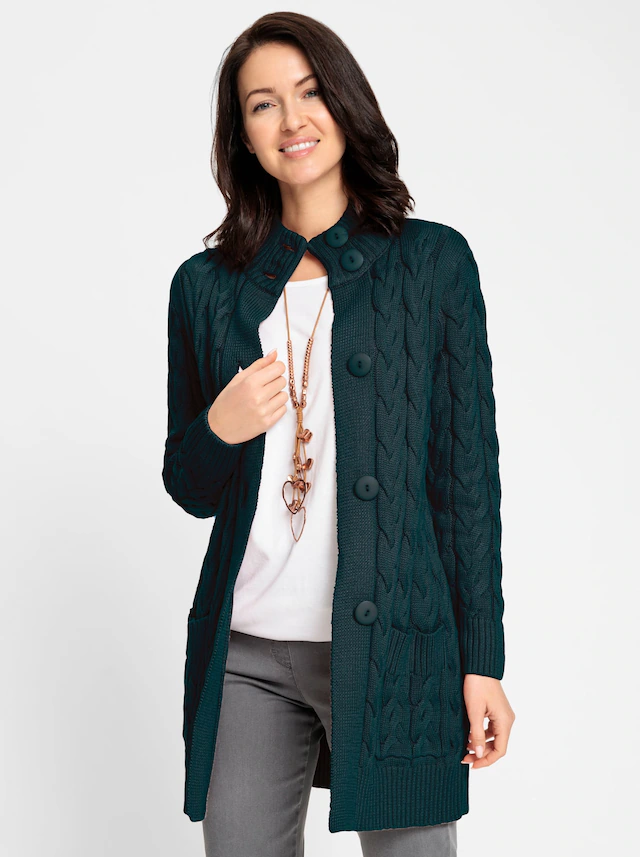 Inspirationen Longstrickjacke