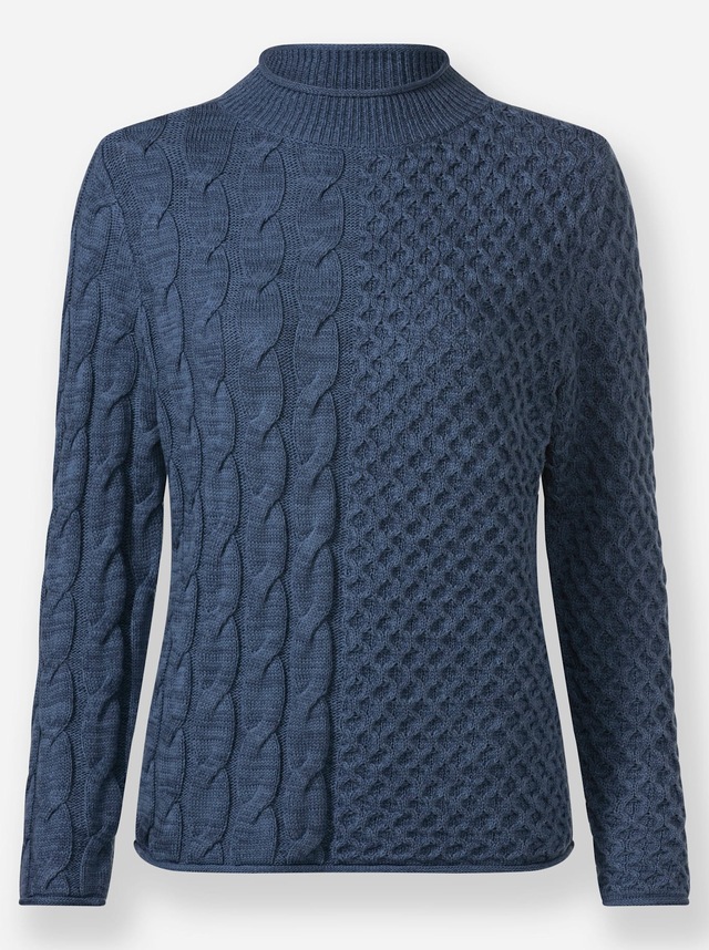 Inspirationen Stehkragenpullover »Stehkragen-Pullover«