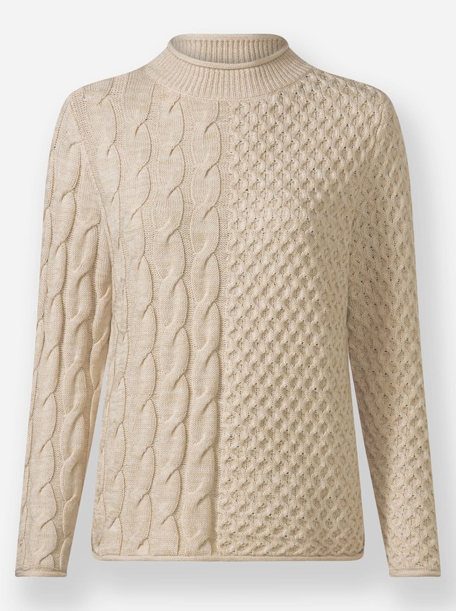 Inspirationen Stehkragenpullover »Stehkragen-Pullover«