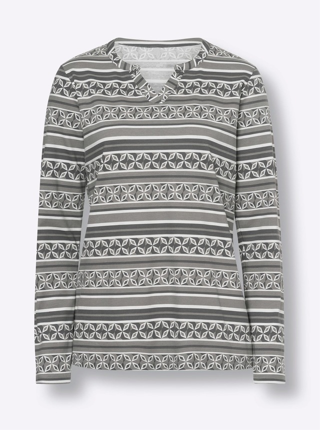 heine Langarmshirt »Druck-Shirt« 1 Stk.