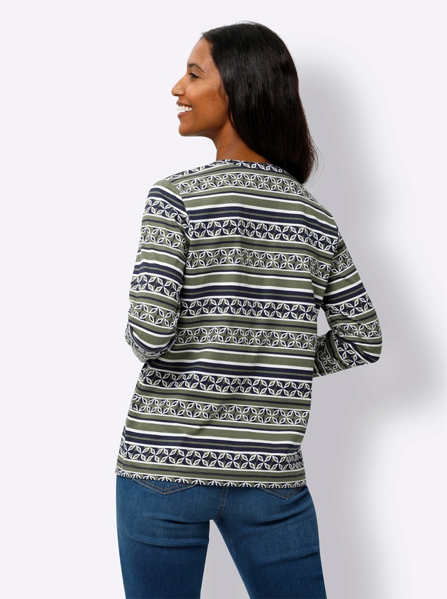 heine Langarmshirt »Druck-Shirt« 1 Stk.