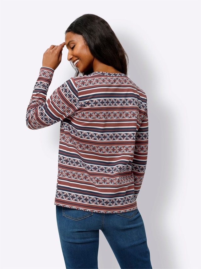 heine Langarmshirt »Druck-Shirt« 1 Stk.