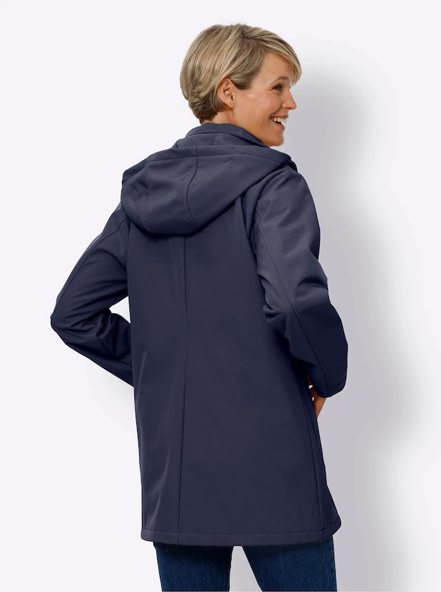 Classic Basics Softshelljacke mit Kapuze