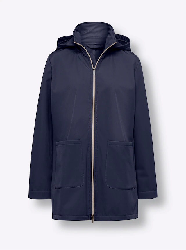 Classic Basics Softshelljacke mit Kapuze