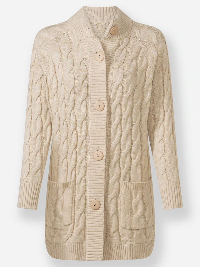 Inspirationen Longstrickjacke