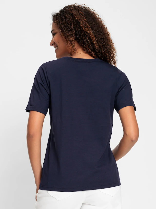 Casual Looks Kurzarmshirt »Kurzarm-Shirt« 1 Stk.