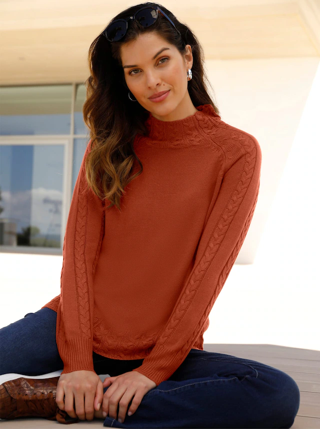 Classic Basics Stehkragenpullover »Stehkragen-Pullover«