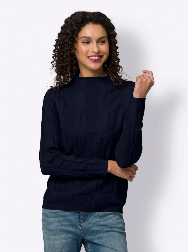heine Stehkragenpullover »Stehkragen-Pullover«