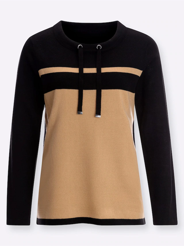 Classic Basics Rundhalspullover »Langarm-Pullover«