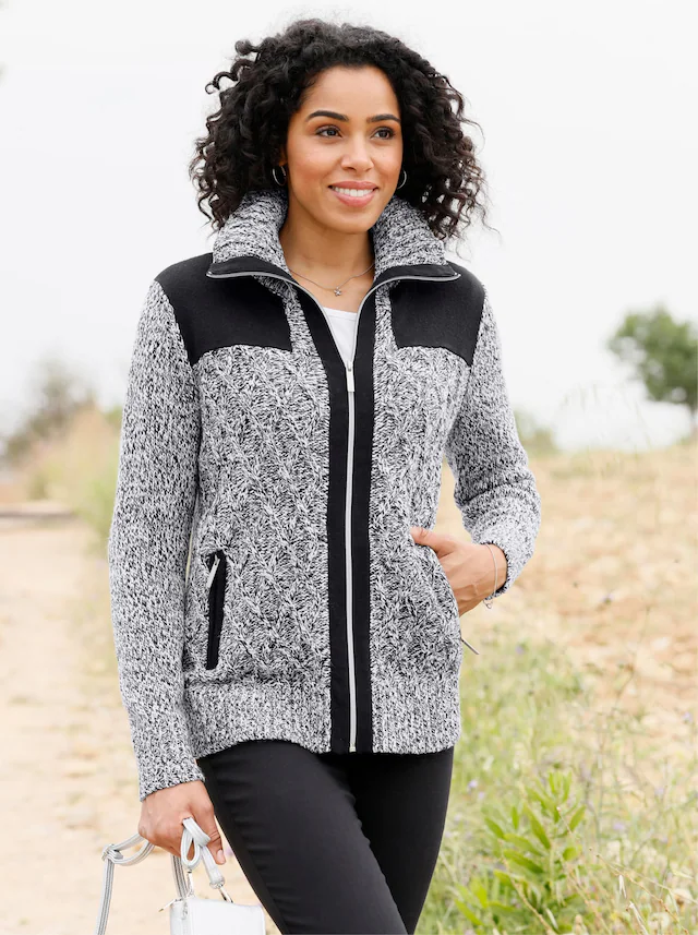 Classic Basics Strickjacke