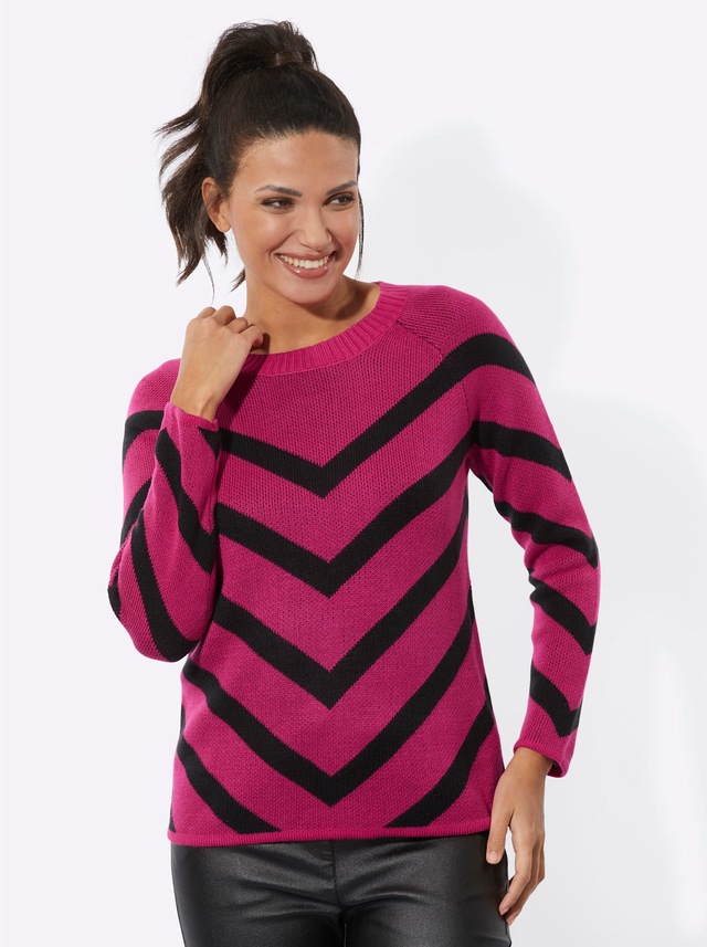 Classic Basics Jacquardpullover »Langarm-Pullover«