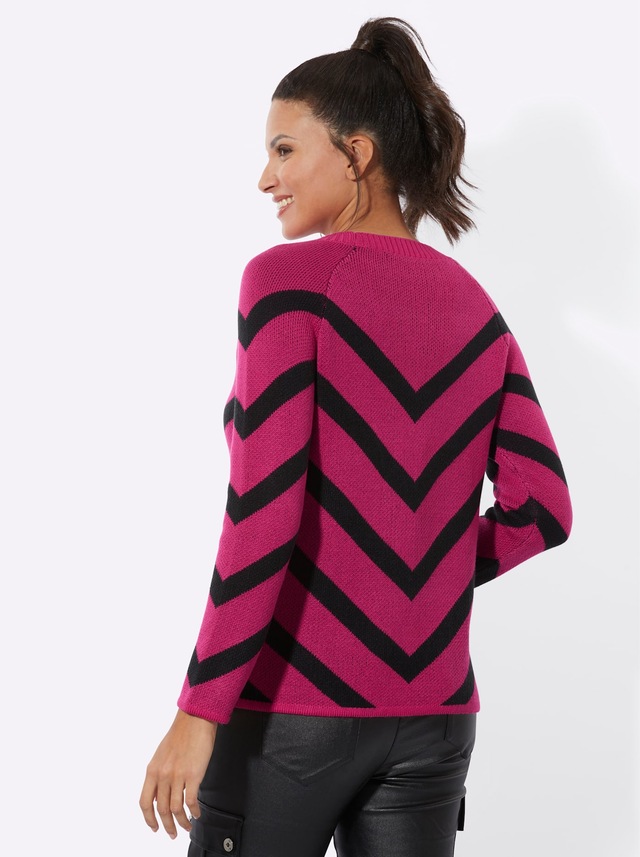Classic Basics Jacquardpullover »Langarm-Pullover«