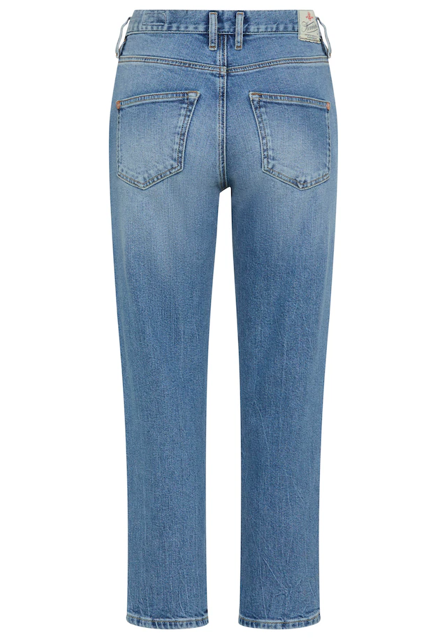 Herrlicher 5-Pocket-Jeans »Breezy Cropped Denim« Straight Fit