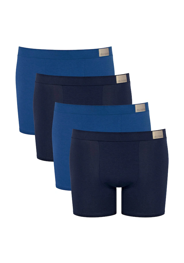 sloggi Boxershorts »Boxershort GO Natural Short C4P 4er Pack«