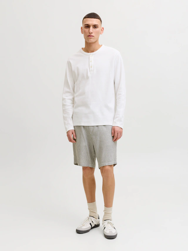 Jack & Jones Chinoshorts »JPSTACE MYKONOS LINEN BLEND SHORTS SRT«