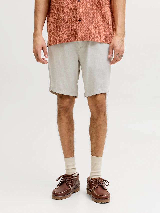 Jack & Jones Chinoshorts »JPSTACE MYKONOS LINEN BLEND SHORTS SRT«