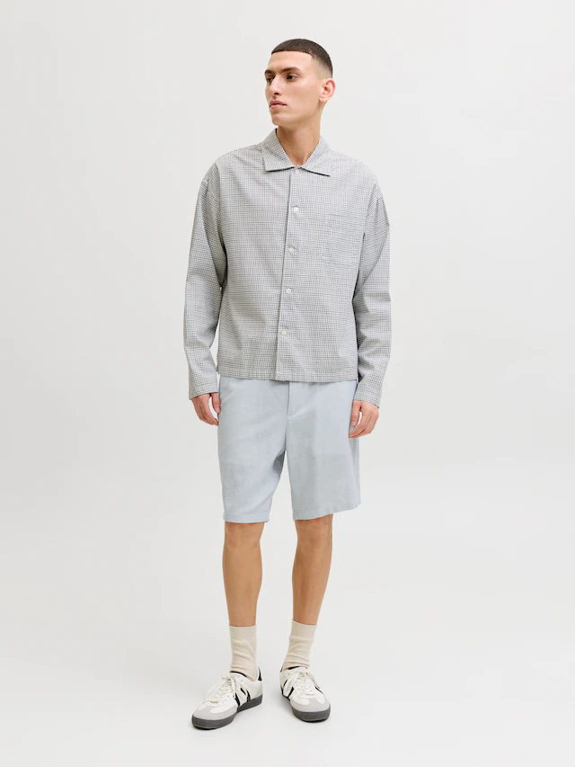 Jack & Jones Chinoshorts »JPSTACE MYKONOS LINEN BLEND SHORTS SRT«
