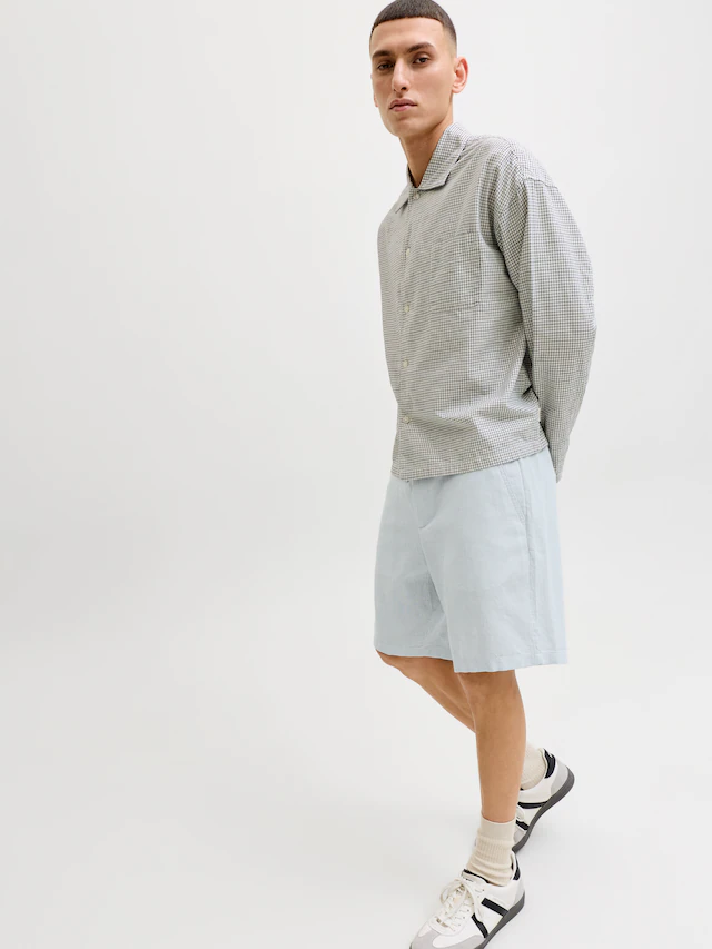 Jack & Jones Chinoshorts »JPSTACE MYKONOS LINEN BLEND SHORTS SRT«