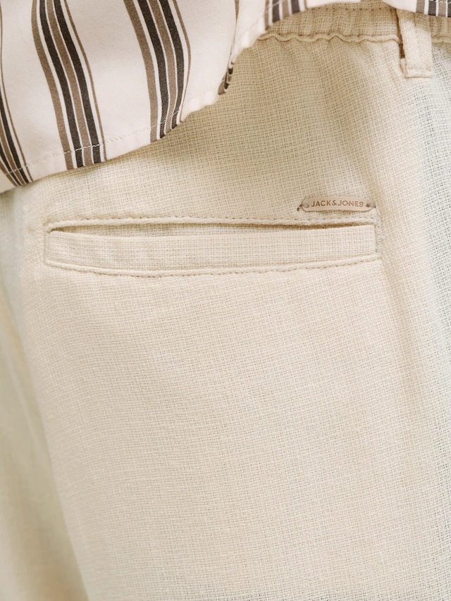 Jack & Jones Chinoshorts »JPSTACE MYKONOS LINEN BLEND SHORTS SRT«