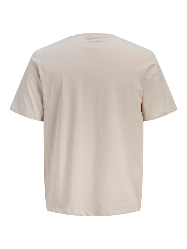 Jack & Jones Rundhalsshirt »JJHONOLULU SHAPE TEE SS CREW NECK« Baumwolle, regular fit