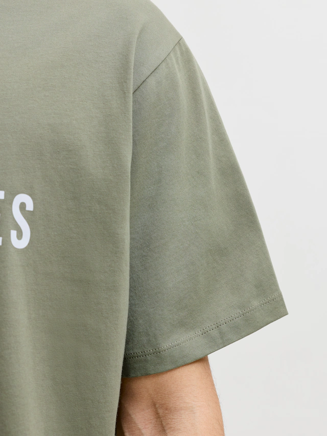 Jack & Jones Rundhalsshirt »JJGRADIENT PRINT TEE SS CREW NECK«