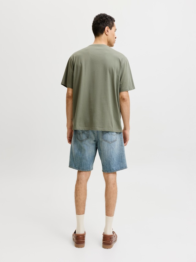 Jack & Jones Rundhalsshirt »JJGRADIENT PRINT TEE SS CREW NECK«