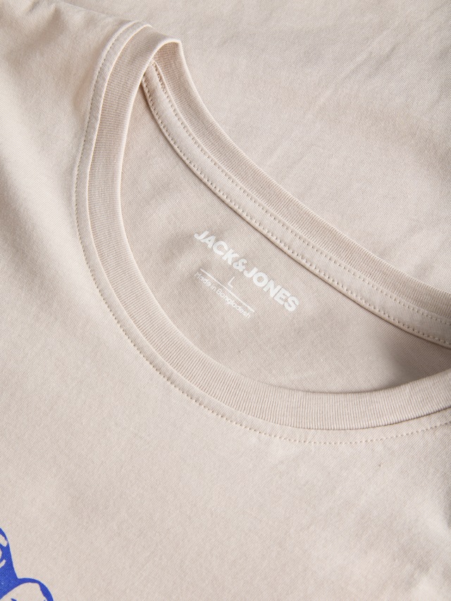 Jack & Jones Rundhalsshirt »JJGRADIENT PRINT TEE SS CREW NECK«
