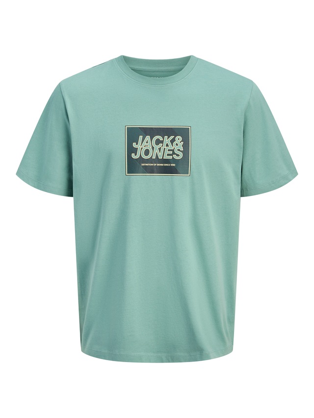 Jack & Jones Rundhalsshirt »JJRAIN TEE SS CREW NECK«